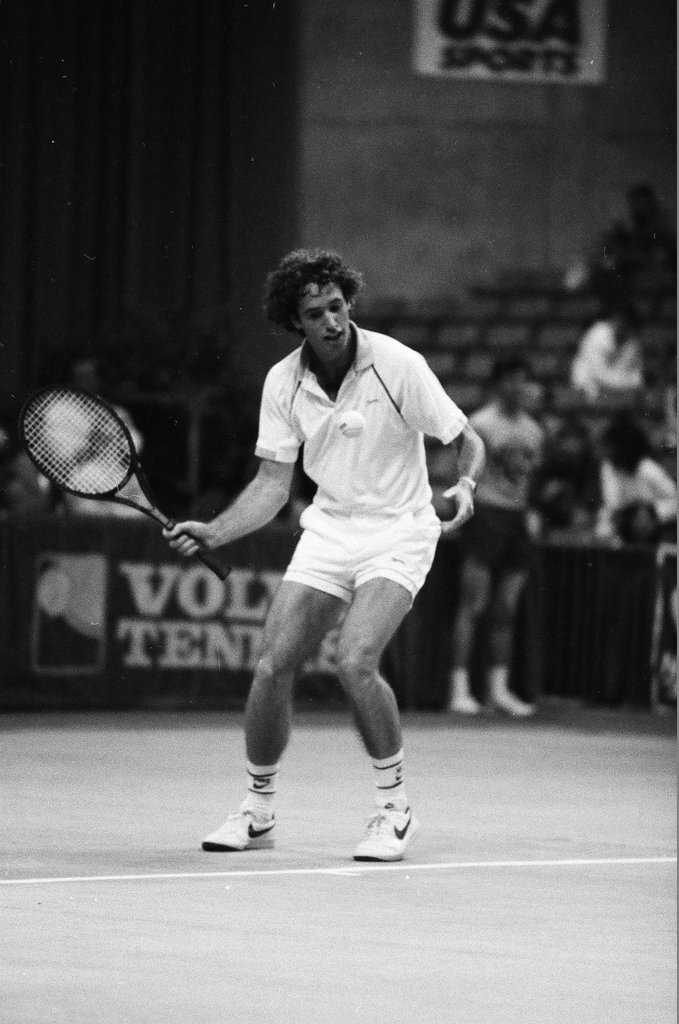 Jimmy Connors and John McEnroe compete in the Volvo Tennis Finals - Chicago Sun-Times