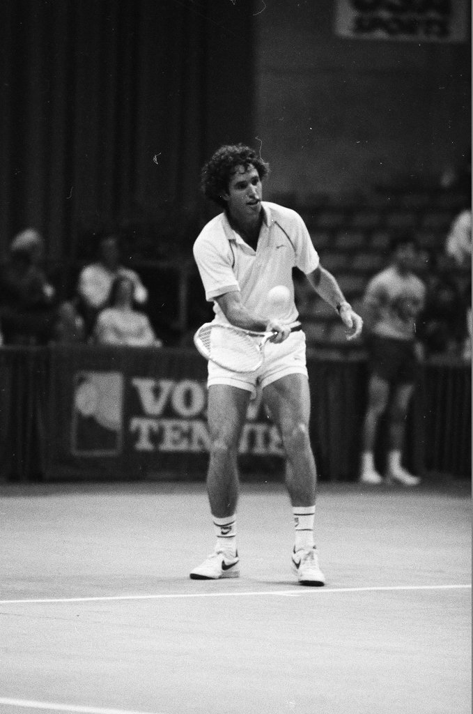 Jimmy Connors and John McEnroe compete in the Volvo Tennis Finals - Chicago Sun-Times