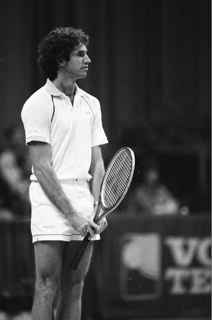 Jimmy Connors and John McEnroe compete in the Volvo Tennis Finals - Chicago Sun-Times