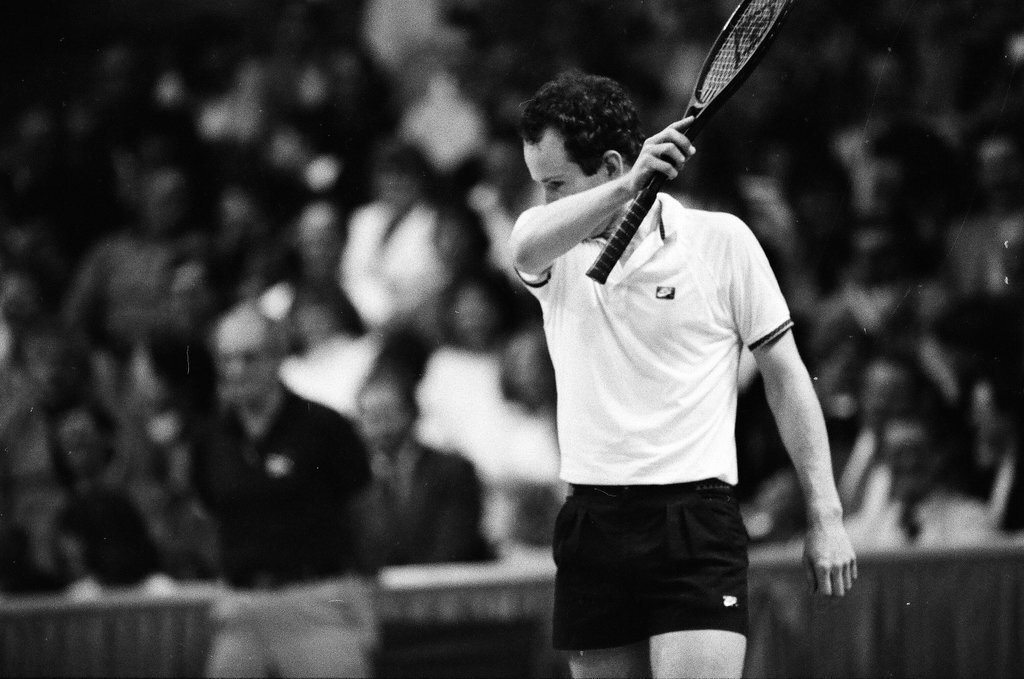 Jimmy Connors and John McEnroe compete in the Volvo Tennis Finals - Chicago Sun-Times