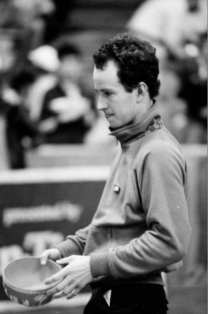 Jimmy Connors and John McEnroe compete in the Volvo Tennis Finals - Chicago Sun-Times