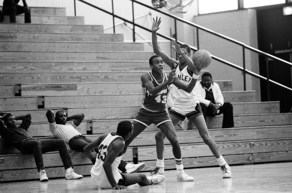 Manley high school plays against the Panthers in the public league playoffs - Chicago Sun-Times