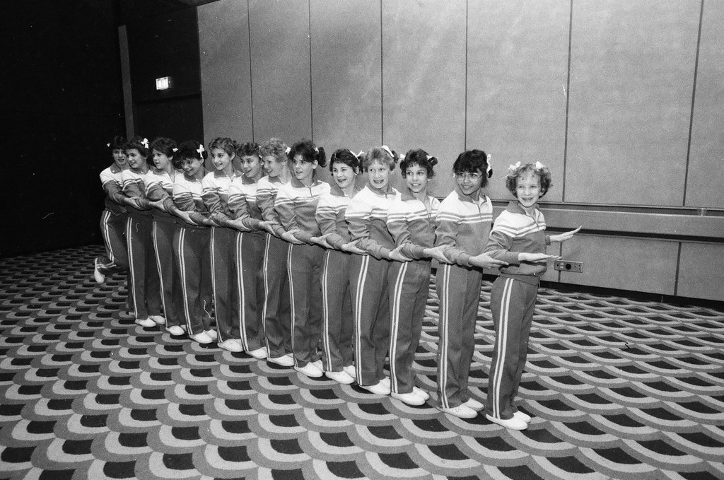 High school students compete in the 4th Annual World International Cheerleading and Pompon Championship - Chicago Sun-Times