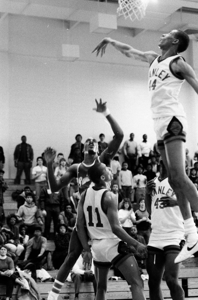 Manley high school plays against the Panthers in the public league playoffs - Chicago Sun-Times