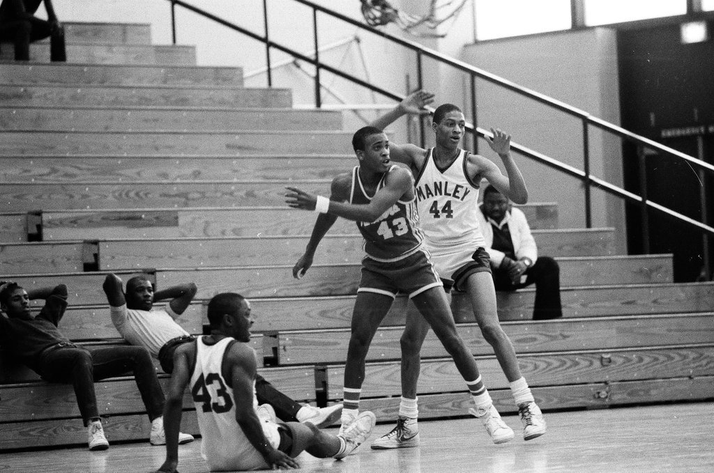 Manley high school plays against the Panthers in the public league playoffs - Chicago Sun-Times