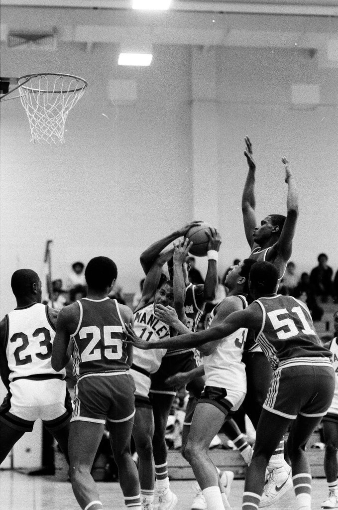Manley high school plays against the Panthers in the public league playoffs - Chicago Sun-Times