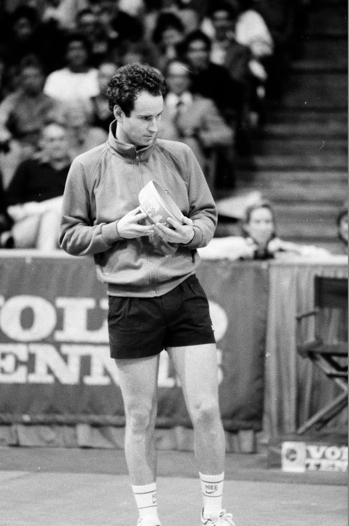 Jimmy Connors and John McEnroe compete in the Volvo Tennis Finals - Chicago Sun-Times