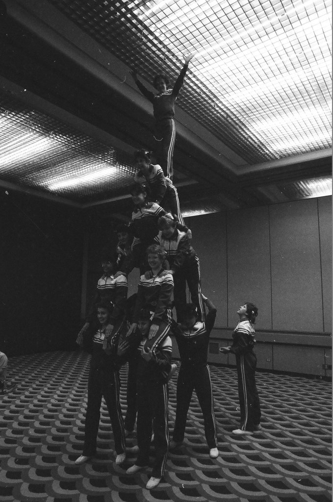 High school students compete in the 4th Annual World International Cheerleading and Pompon Championship - Chicago Sun-Times