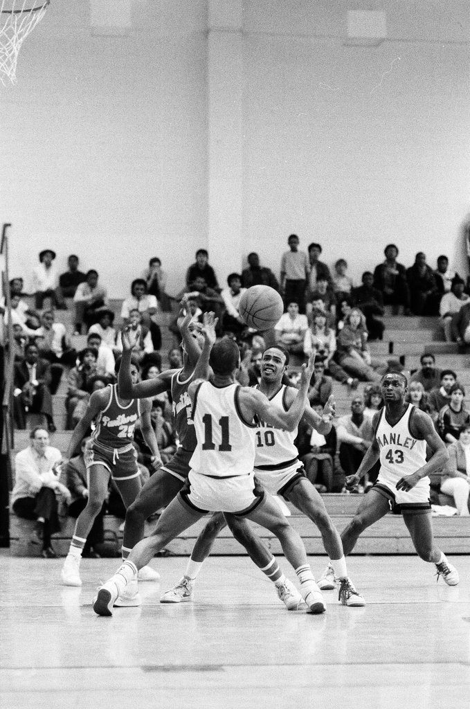 Manley high school plays against the Panthers in the public league playoffs - Chicago Sun-Times