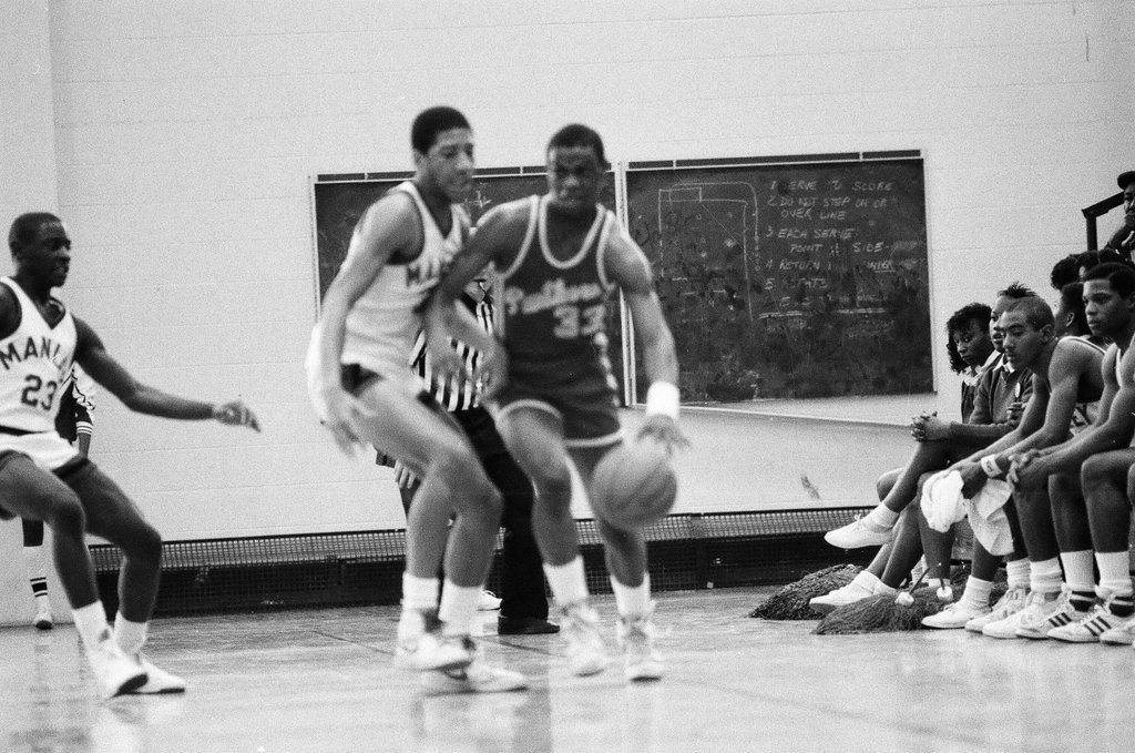 Manley high school plays against the Panthers in the public league playoffs - Chicago Sun-Times
