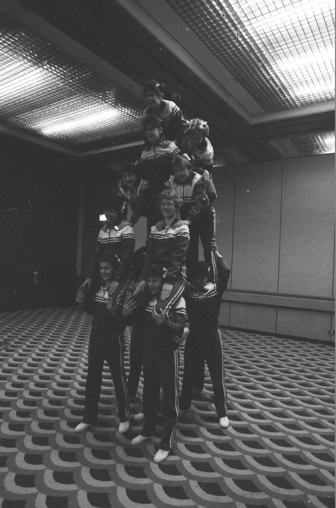 High school students compete in the 4th Annual World International Cheerleading and Pompon Championship - Chicago Sun-Times