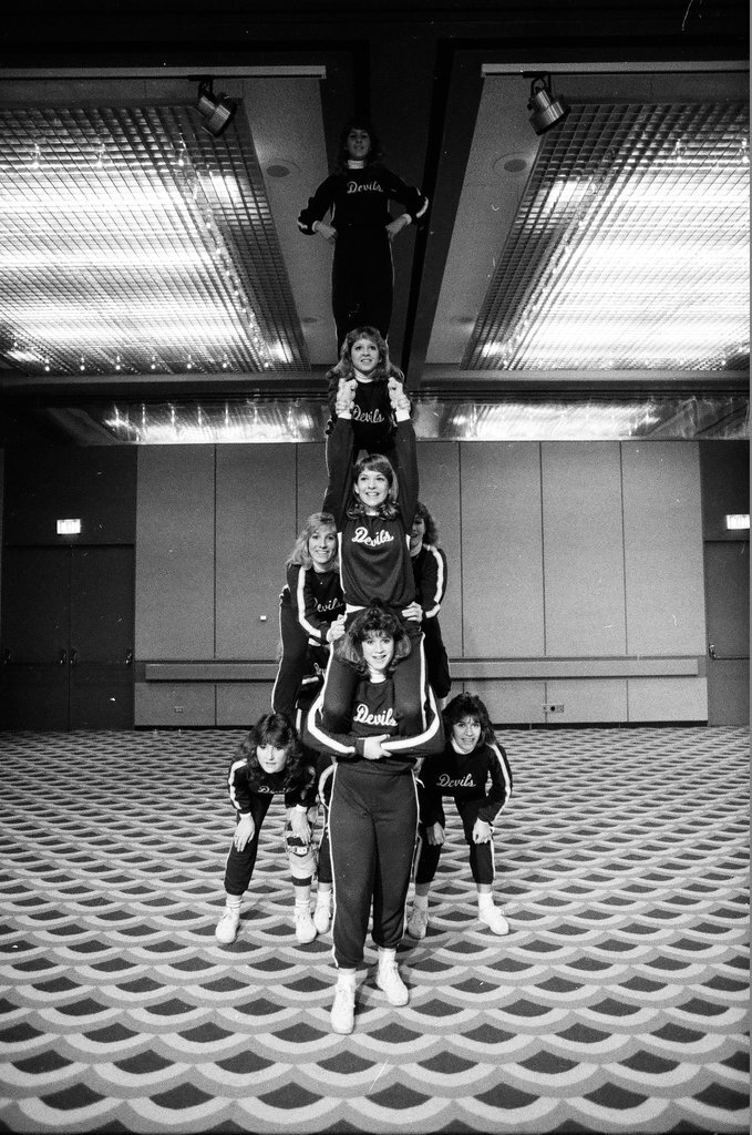 High school students compete in the 4th Annual World International Cheerleading and Pompon Championship - Chicago Sun-Times