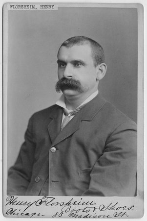 Portrait of Henry Florsheim - Mosher, C. D. (Charles Delevan), 1829-1897