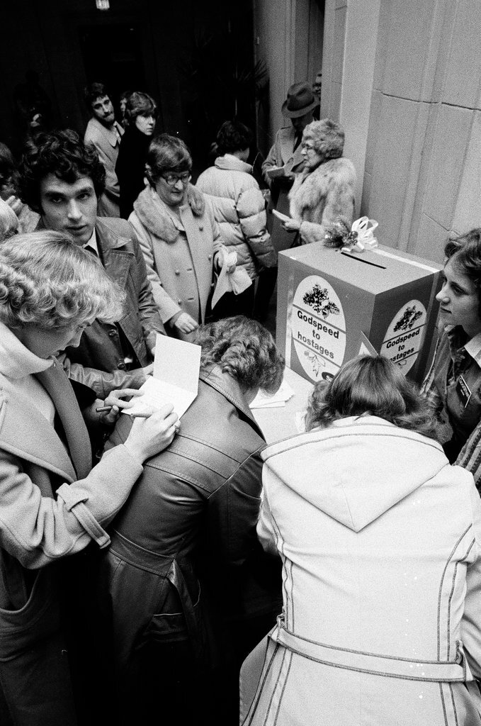 People write and send Christmas cards to fifty American hostages being held in Iran - Chicago Sun-Times