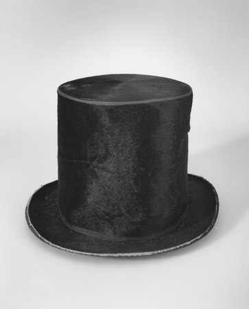 Lincoln's top hat - Hall, George