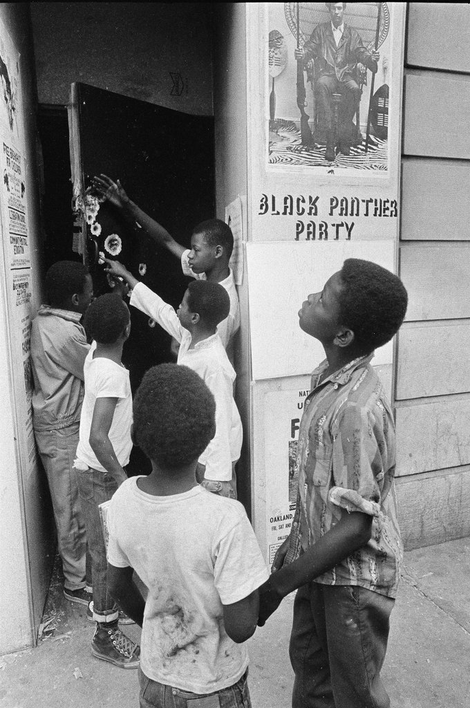 Aftermath of a police raid on Black Panther headquarters - Perry C. Riddle for Chicago Sun-Times