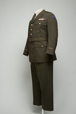 US Army Air Force officer's uniform worn by Colonel Leon Mandel in World War II. - Dunhill
