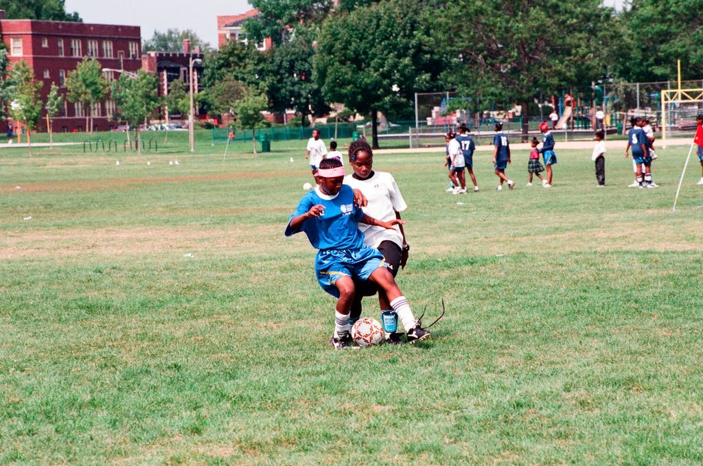 Youth soccer teams compete in the Chase Cup tournament at Ogden Park - Chicago Sun-Times