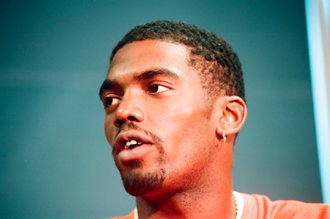 Press conference with Randy Moss, potential new Chicago Bears player - Chicago Sun-Times
