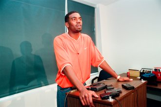 Press conference with Randy Moss, potential new Chicago Bears player - Chicago Sun-Times