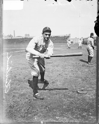 Chicago History Museum Images - Chicago White Sox baseball player