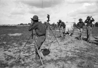 Unidentified Army camp, circa 1912 - Vogele, Albert J.