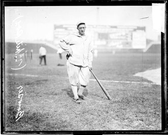 Chicago History Museum Images - Baseball player Barney DeVivieros