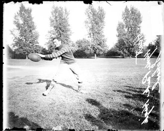 Chicago History Museum Images - Baseball player Barney DeVivieros