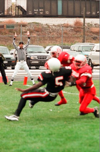 Hubbard and Harper high schools compete in the football Red Bowl - Chicago Sun-Times