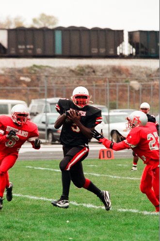 Hubbard and Harper high schools compete in the football Red Bowl - Chicago Sun-Times