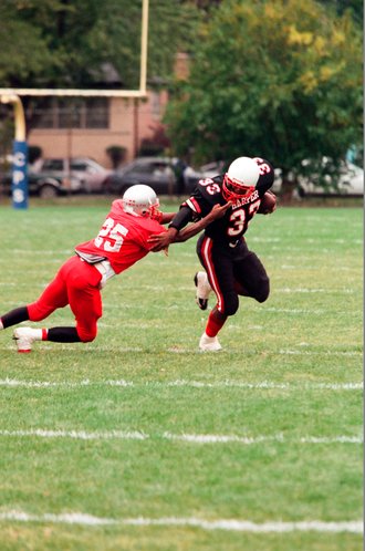 Hubbard and Harper high schools compete in the football Red Bowl - Chicago Sun-Times